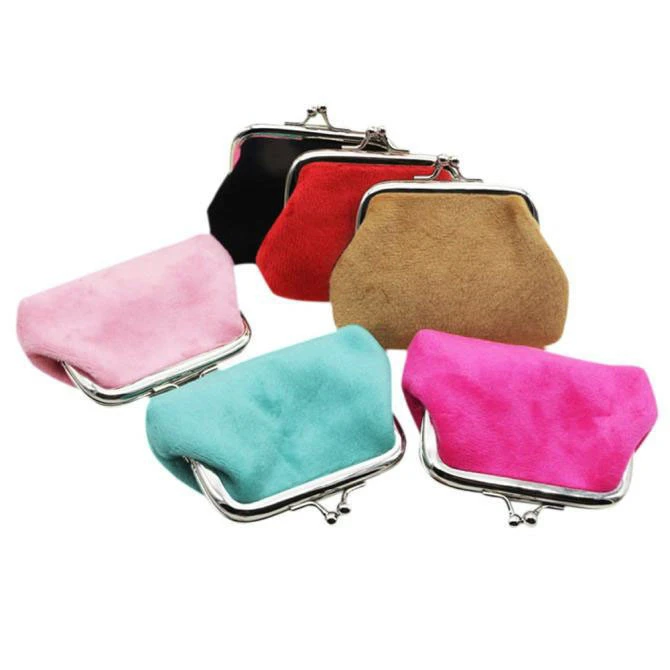 Womens Corduroy Small Wallet Luxury High Quality Holder Female Coin Purse Clutch Handbag Bag Girls Card Holder Ladies 814