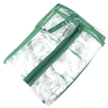 

2 Layer Mini Greenhouse Walk In Grow Bag Green House PVC Cover Garden 92*69*49cm
