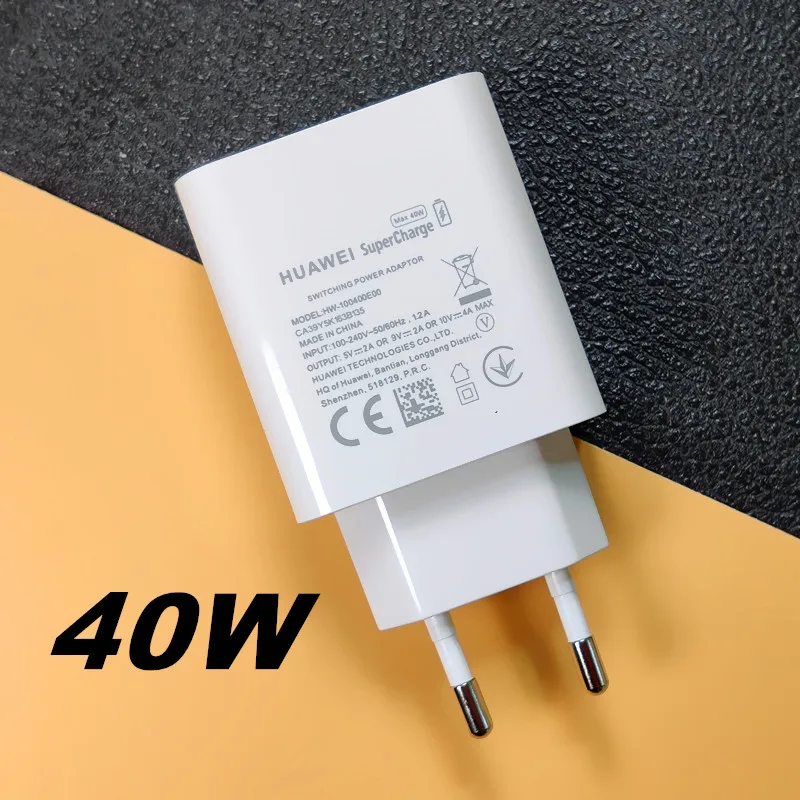 Huawei P40 Pro Charger 40w Supercharge Usb 5a Type C Cable For Huawei P40  P30 P20 Pro Mate 20 Pro Mate30 Honor - Mobile Phone Chargers - AliExpress