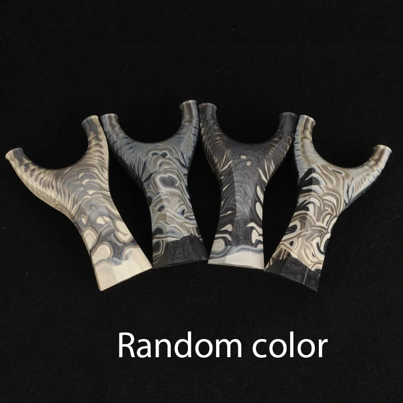 Рогатка охотничья ABS пластиковая катапульта с плоской резиновой лентой для