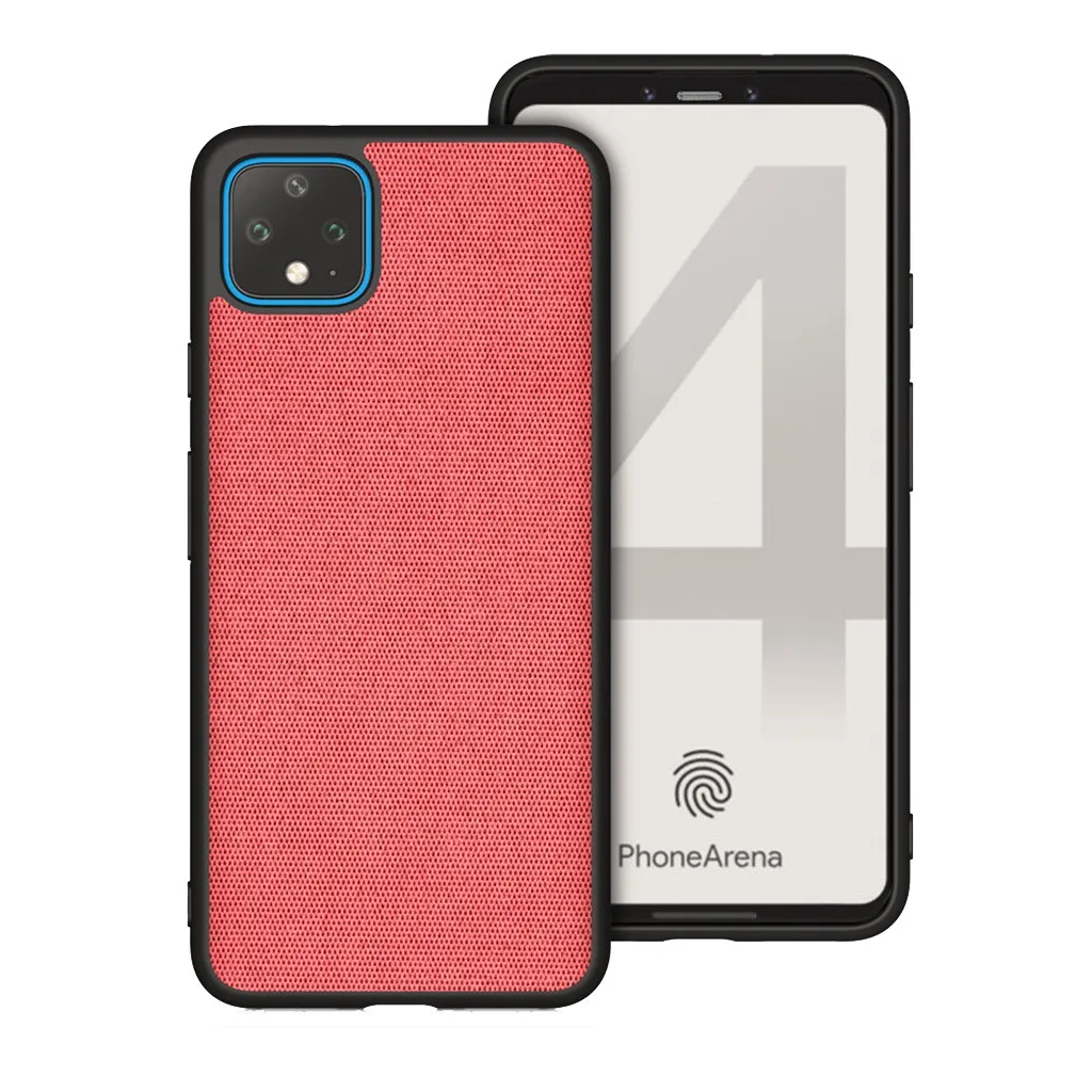 Новинка Оригинальный чехол для pixel 4 4XL ударопрочный тонкий тканевый Прозрачный