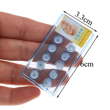 

Perfect Smile 10Pcs Crystal Ornament Oral Hygiene Tooth Decoration Diamond Bur Dental Material Teeth Whitening Denture Teeth