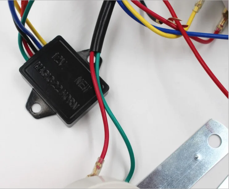 VVTKK автомобиль мотоцикл 2 шт 12V 120DB странные звуки автомобиль грузовик Электрический насос громкий звуковой сигнал автомобиля/Мотоцикл Универсальный Динамик