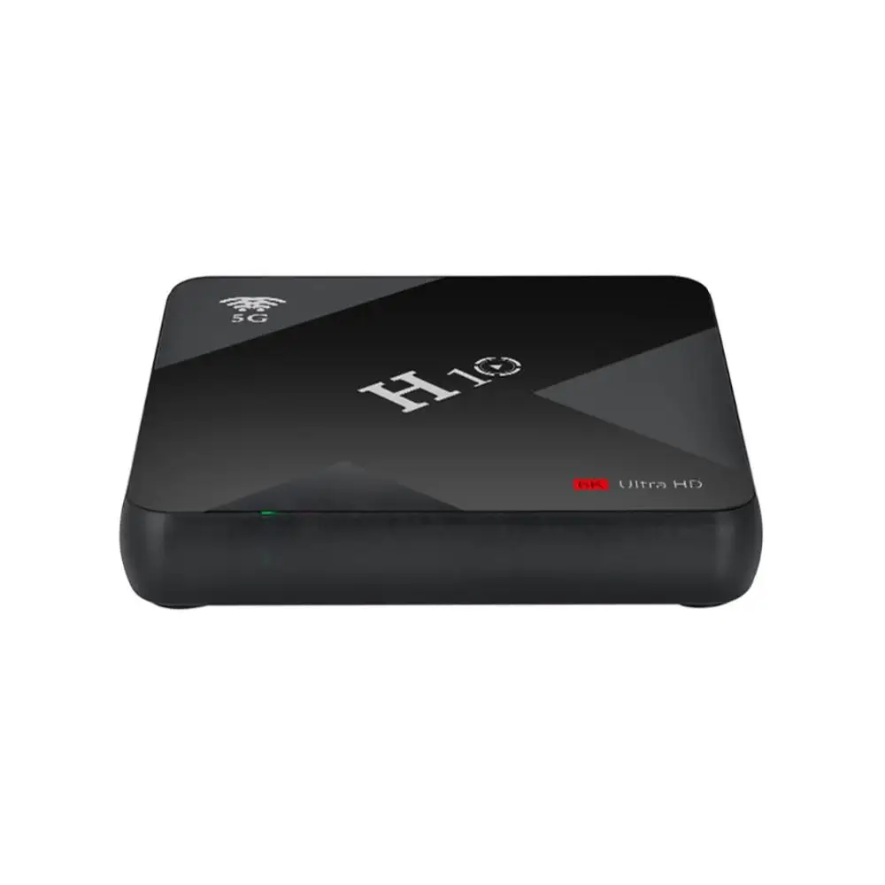 H10 Smart TV Box 2.4G 5G WiFi Allwinner H6 Android 9.0 USB 3.0 HDMI 2.0 Set Top Box Support 6K HDR H.265 4GB+32GB Media Player