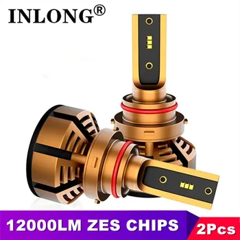 

INLONG H7 Led H4 With Imported Original ZES Chips Car Headlight Bulbs H1 LED H11 H8 H9 HB3 9005 HB4 Lamp 80W 6000K 12V 12000LM