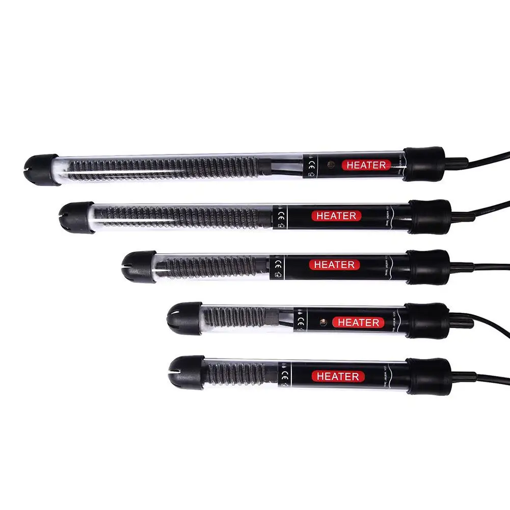 

Aquarium Submersible Fish Tank Automatic Water Heater EU US Plug Constant Temperature Heating Rod 50W/100W /200W/300W 220V
