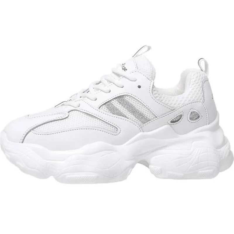 

2020 New Spring and Autumn Lightweight Breathable Mesh Genuine Leather Shoes Women Sneakers Shoes Fashion Wild Casual Shoes