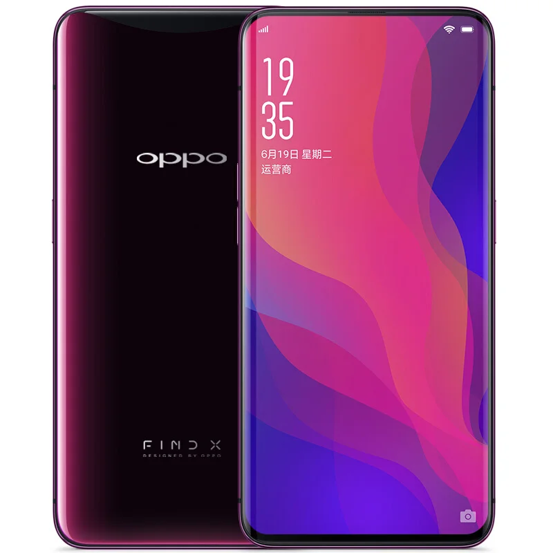 Смартфон OPPO Find X 4G LTE Android 8,1 Восьмиядерный процессор Snapdragon 845 8+ 128G распознавание лица 3D камера мобильный телефон