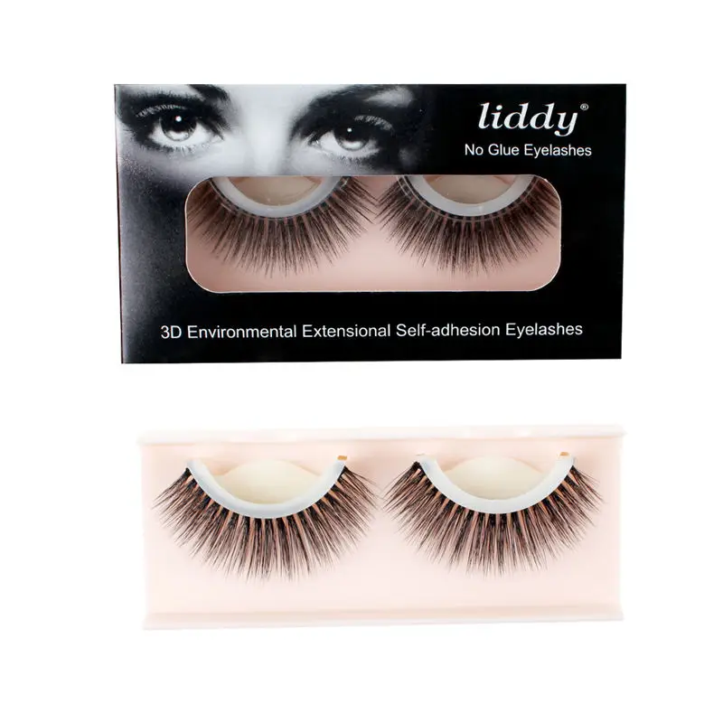 3D07 LIDDY 3D многоразовые самоклеющиеся накладные ресницы для наращивания натуральные вьющиеся самоклеющиеся ресницы без клея инструменты для макияжа 40#725 - Цвет: 3D07