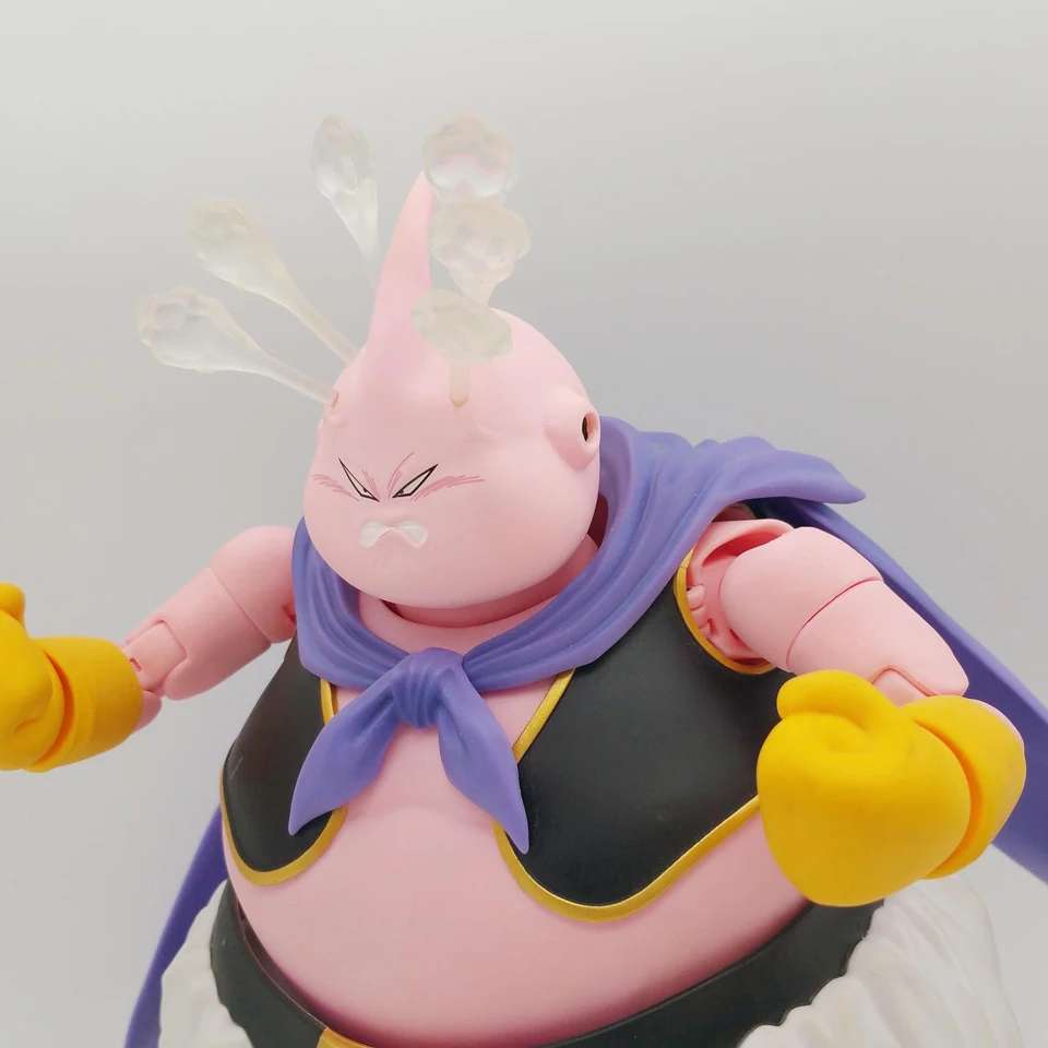 Tronzo Dragon Ball Super SHF Majin Buu Zen Ver. Замена сердитая голова резной эффект дыма аксессуары фигурка модель игрушки подарок