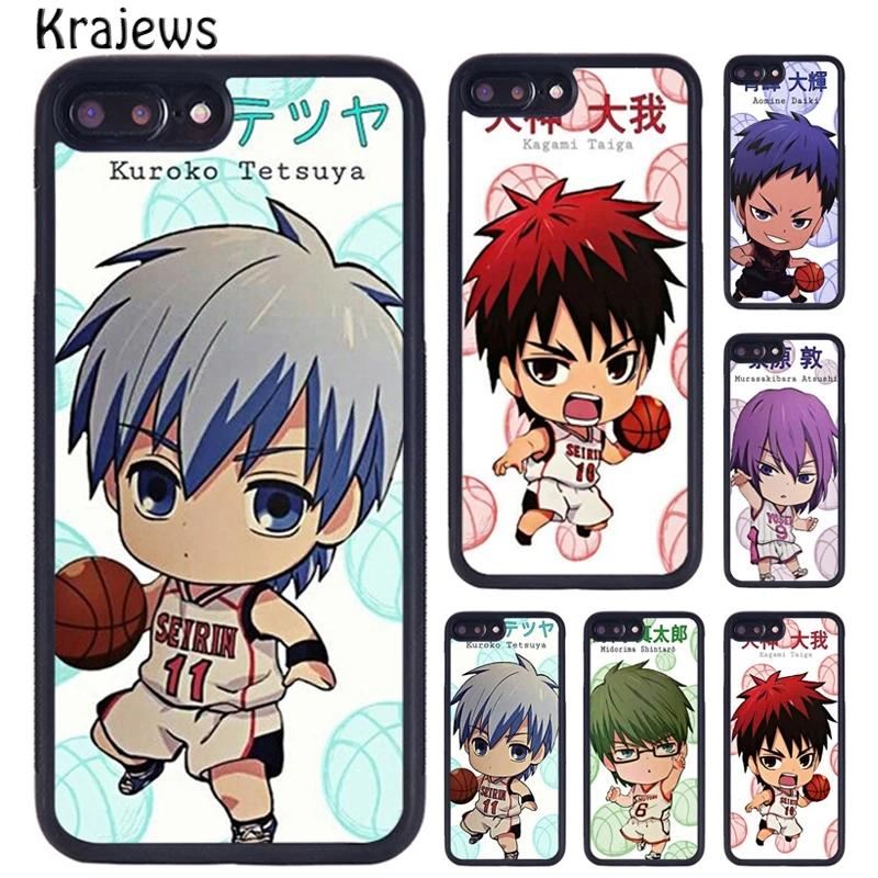 Чехол для телефона krajeus Kuroko Tetsuya no Basuke iPhone X XR XS 11 Pro MAX 5 6 6S 7 8 Plus samsung Galaxy S7edge S8 S9 S10 |