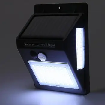 

Three-sided Wall Light Energy Saving Environmental Protection 100LED Solar Motion Sensor Garden Outdoor Yard Path Lamp