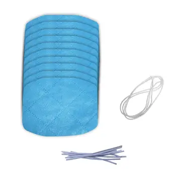 

20pcs DIY Self Made Non-Woven Mask Material Set Mask Rope Nose Bridge Clip Mask Filter