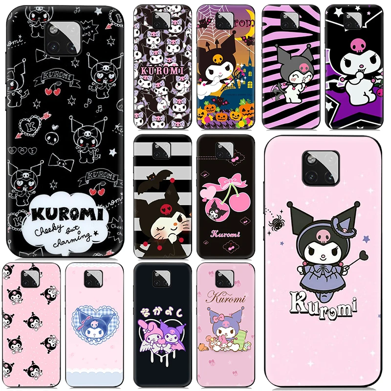 Kuromi Colorful Soft Case for Huawei Mate 30 Lite Pro 20 10 Cover TPU |