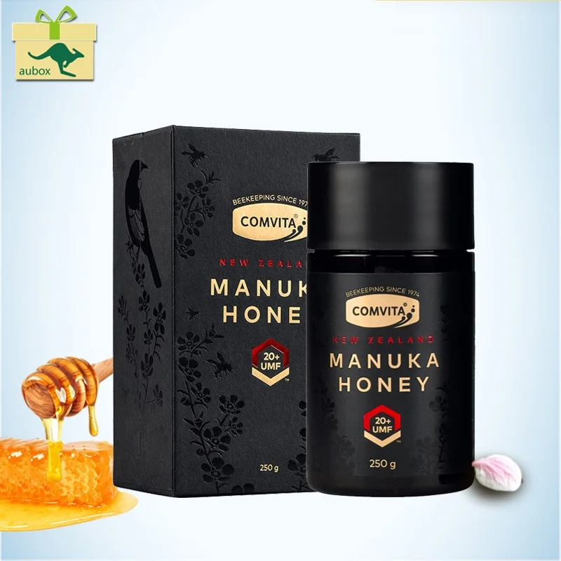 Новейший NewZealand Comvita мед manuka UMF20 + 250 г для пищеварительной иммунной системы дыхания