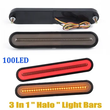 

Truck Turn Signal Light Stop Flowing Tail Shell PC IP67 Waterproof 12-24V