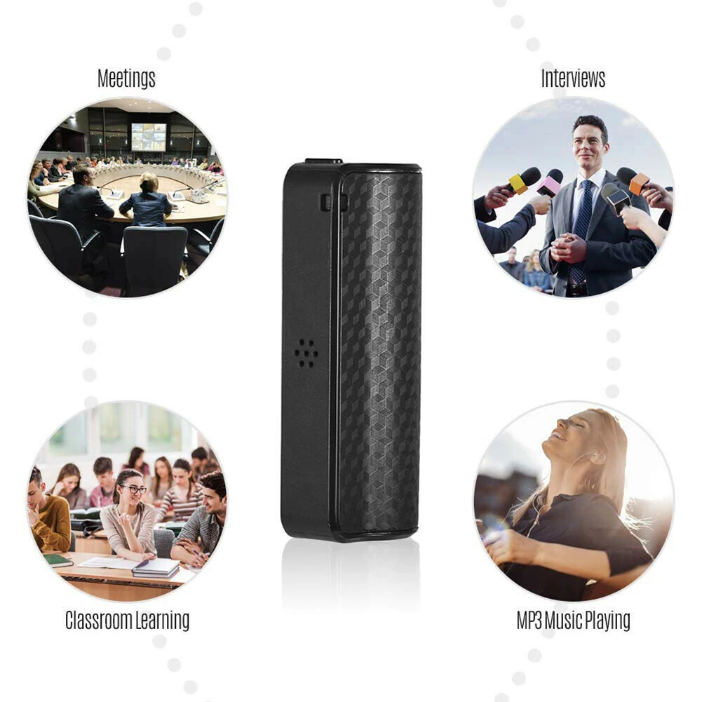 Mini Waterproof MP3 Voice Audio Smart Recorder