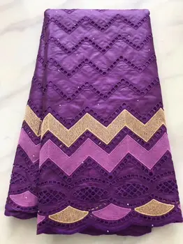 

TOP african bazin riche fabric Perforated cotton lace fabric embroidered stones hollow out lace basin patchowrk fabric for dress