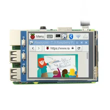 2.4/2.8 inç 320*240 dokunmatik Panel TFT LCD modülü ekran ahududu Pi GPIO giriş