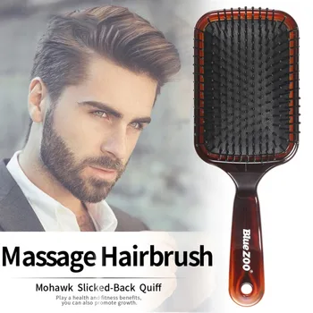 

new& Amber Air Cushion Massage Comb Anti-static Portable Hair Brush Styling Tools Waterproof Easy to Use