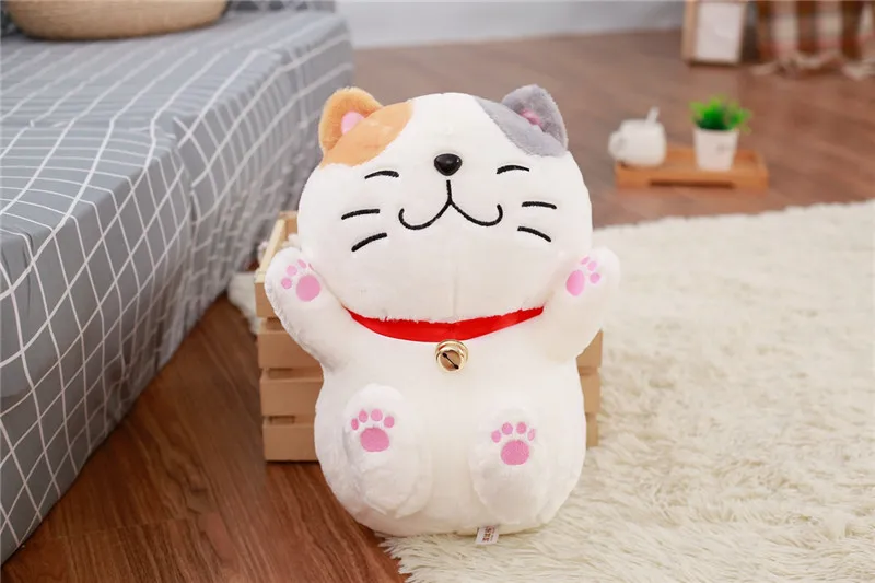 Вт, 30 Вт, 40 см мягкие пухлые Кот на удачу Плюшевые игрушки Косплей Shiba «Лисья Секретная служба»(inu плюшевые игрушки для Офис украшения