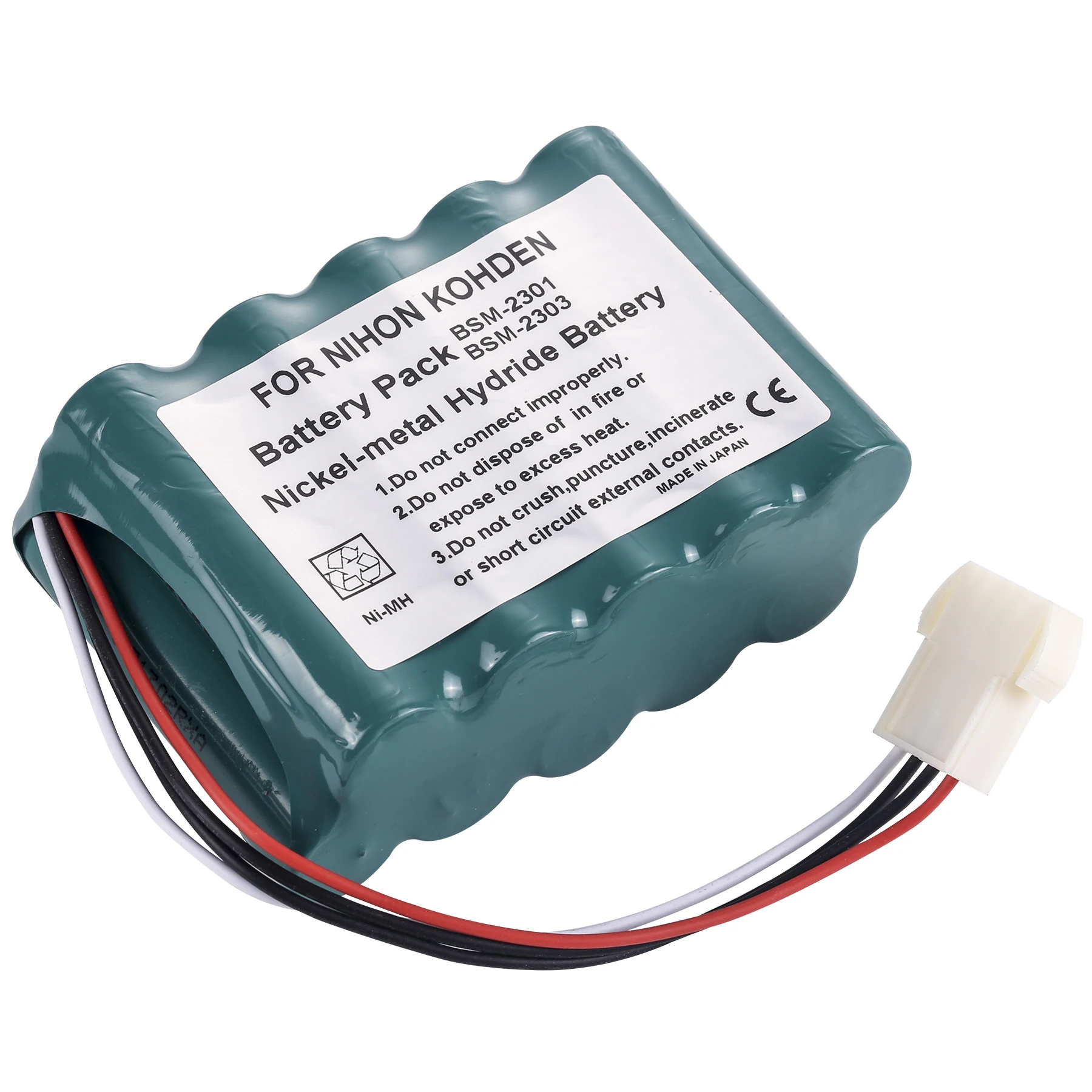 High Quality For Nihon Kohden 10HR-4/3FAUC-NK 10HP-4/3FAUR-NK X062 YS-076P5 608237 BSM-2300 BSM-2300A BSM-2300K Monitor Battery |