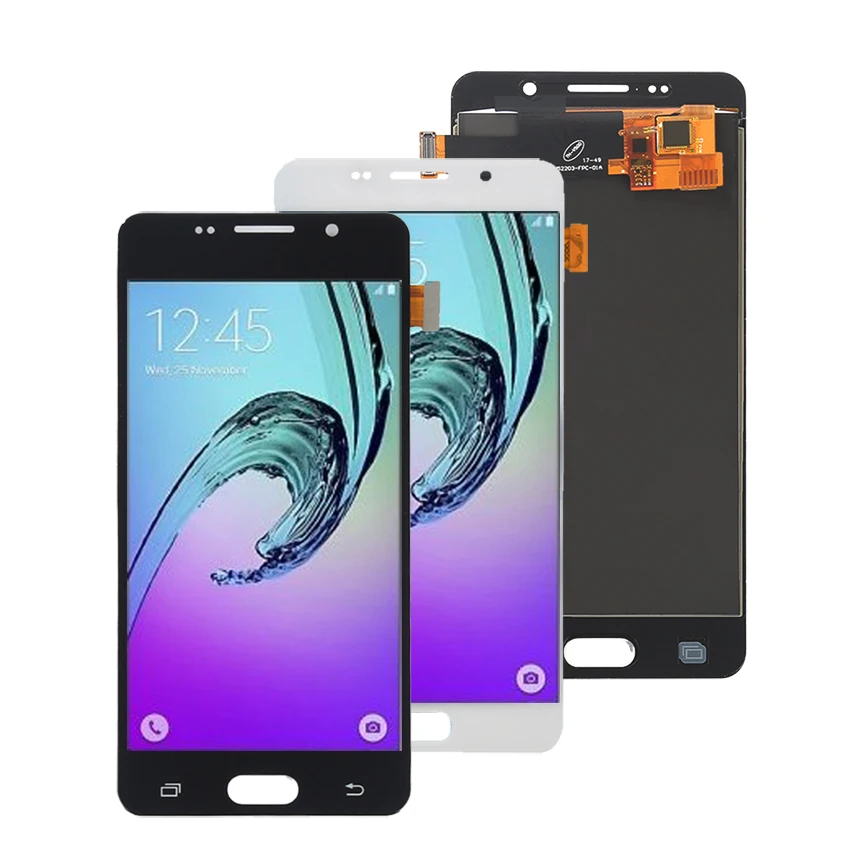 ЖК дисплей AMOLED для SAMSUNG Galaxy A5 2016 A510 сменный сенсорный экран Samsung A510|Экраны