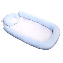 87*45 см портативные колыбели для новорожденных, дорожная сумка для сна, безопасная кровать для путешествий, Новая мягкая дышащая разборная детская кровать Oc8