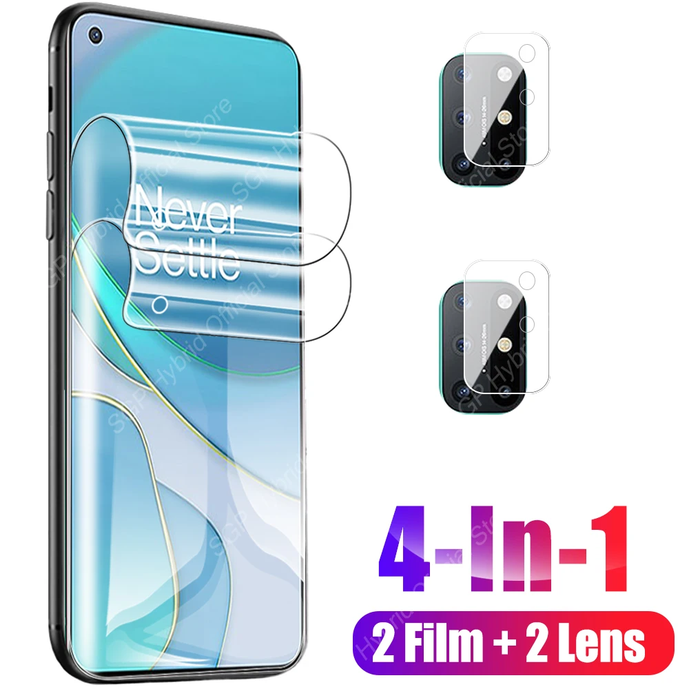 2pcs Anti-spia Pellicola Idrogel Per OnePlus 8T / 8T+ 5G 6.55 - Foto 6