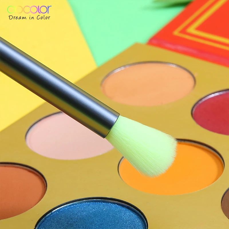Набор кистей для макияжа Docolor 4 шт. тени век растушевка подводка глаз кисти ресниц