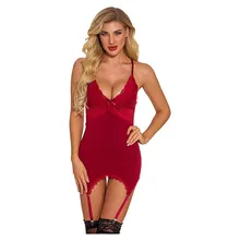 Женская пижама, сексуальное кружевное нижнее белье, ночная рубашка с открытой спиной, нижнее белье, одежда для сна, женская пижама, подвязка, спальная одежда, пижама