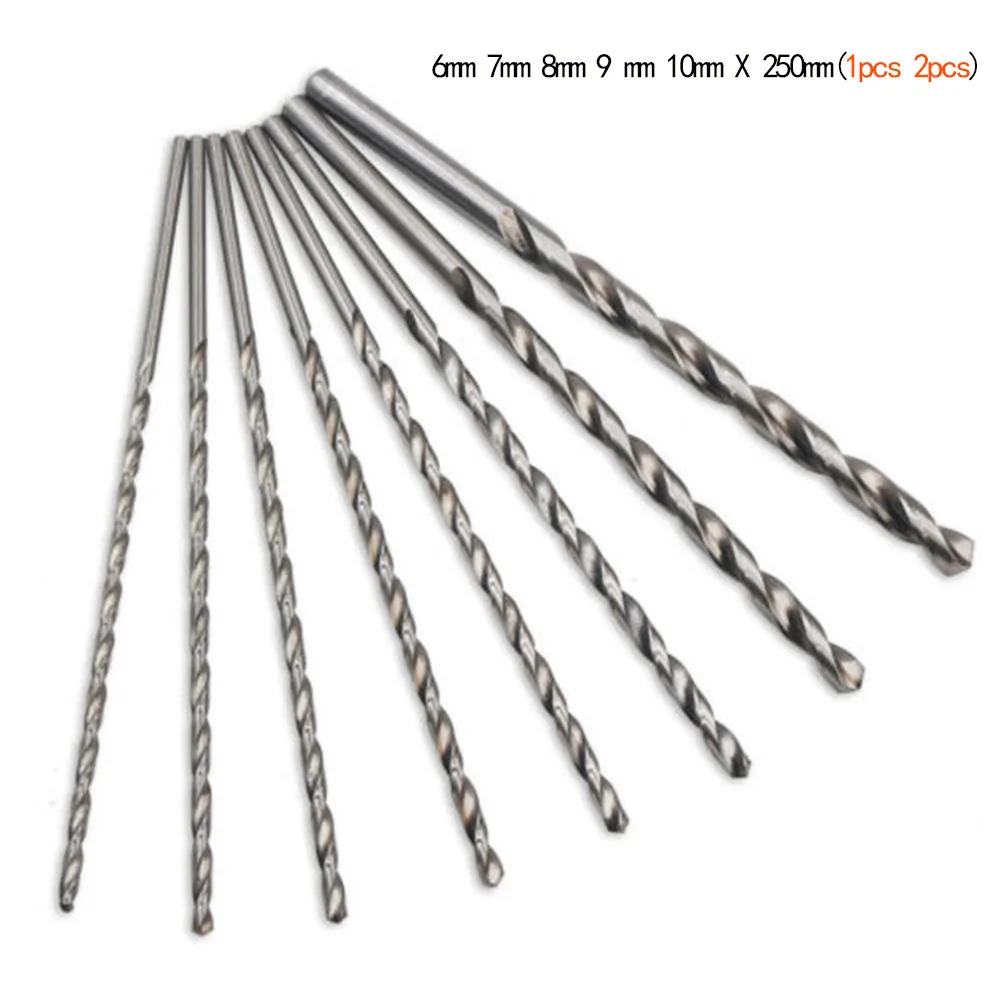 10mm*250mm Length HSS Drill Bit Set 