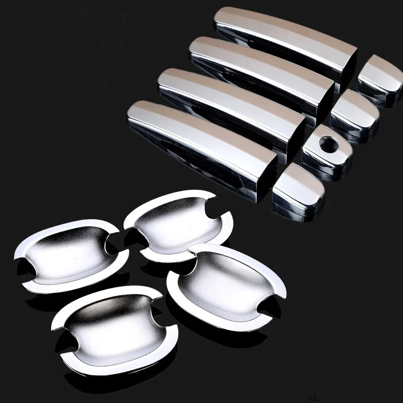 

For Chevrolet Chevy Captiva 2008-2018 Vauxhall Opel Antara Chrome ABS Exterior Door Handle Cup Bowl Cover Trim Protector