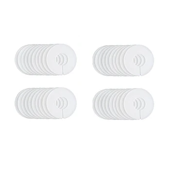 

40 Pack Clothing Rack Size Dividers Wardrobe Round Hangers Dividers