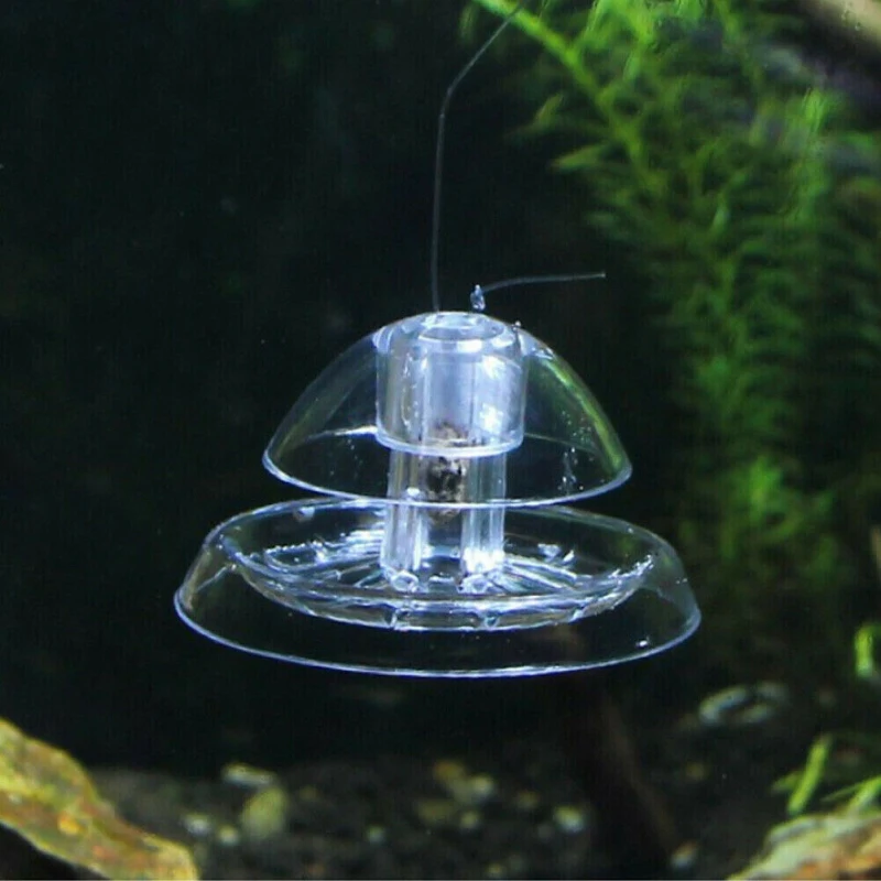 Домашний аквариум пластиковая прозрачная ловушка для улитки Ловца аквариума растения планария ловушка для вредителей ящик для очистки воды