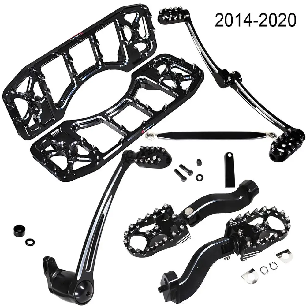 Cross Country Floorboards Shift Lever Linkage Kits Fit For Harley Touring Street Glide Road 2014