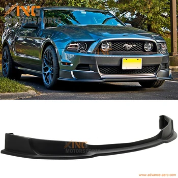 

Fit For 2010 2011 2012 Ford Mustang V6 Rt Style Front Bumper Lip Spoiler PU