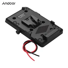 Andoer Back Pack Plate адаптер с D-tap выходом для sony V-Mount V-Lock батарея Внешний для DSLR камеры видеокамера Видео светильник