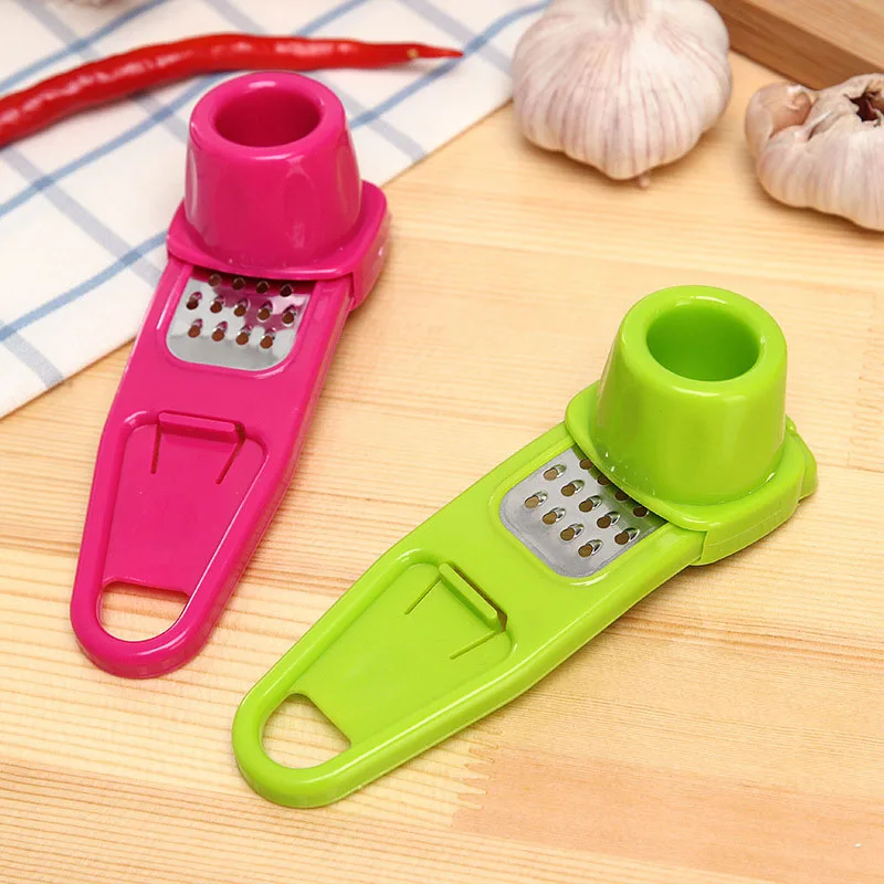 

Garlic Presses Stainless Steel Mini Manual Ginger Pressed Garlic Fruit Crusher Vegetable Cutting Machine Cooking Kitchen Gadget