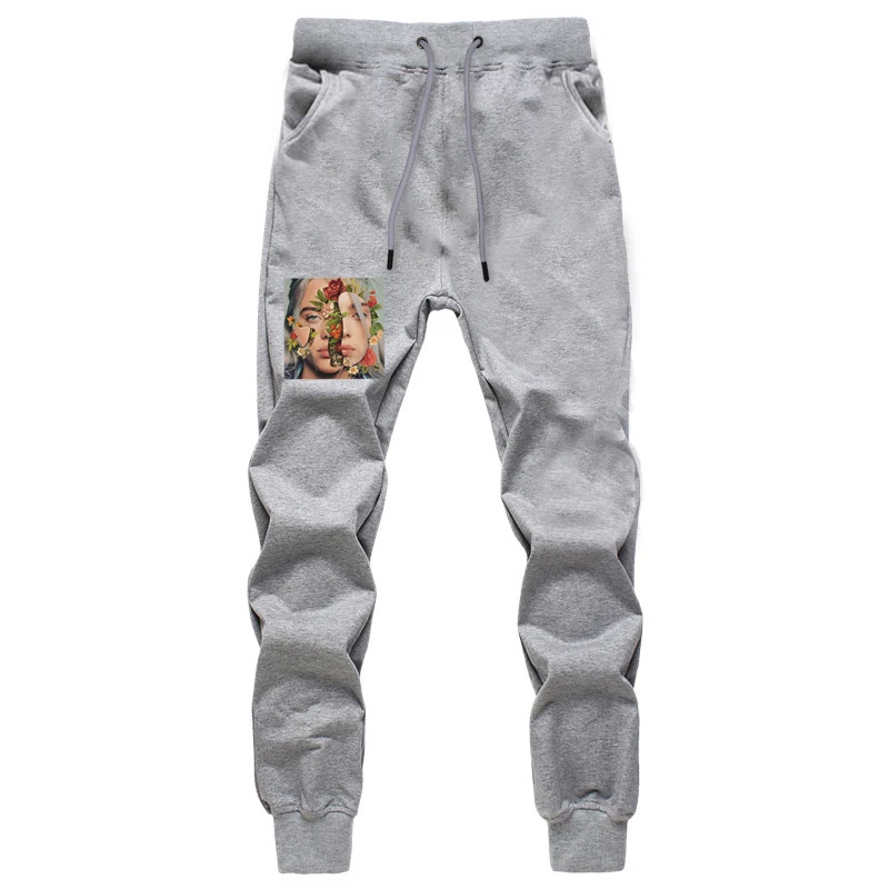 Pants 8 Billie Eilish Streetswear длинные брюки мужские Harajuku фитнес тренировка для бегунов брюки осенние хип-хоп спортивные штаны серые брюки - Цвет: Pants 8