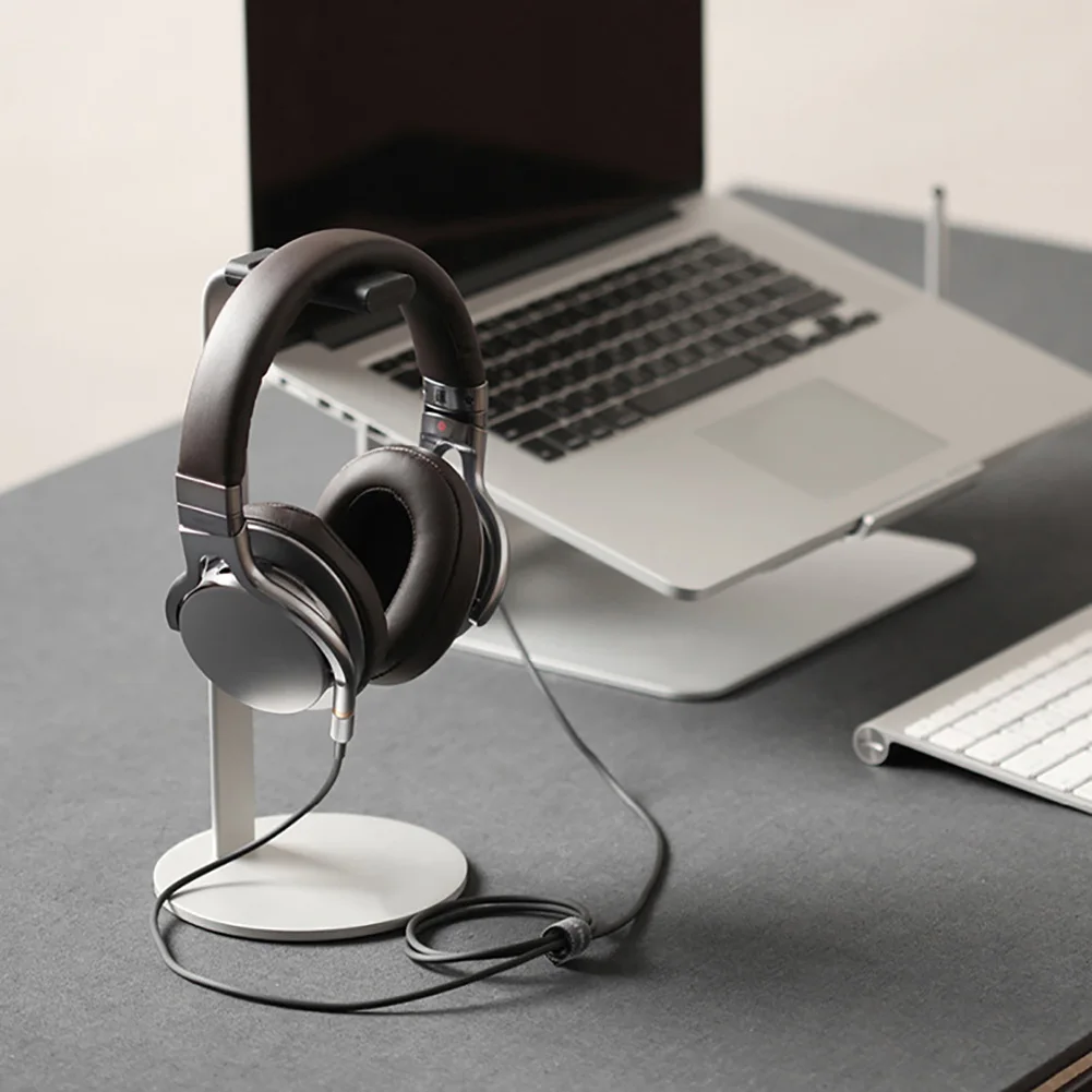Durable Aluminium Alloy Headset Stand Holder Desktop Headphone Display Rack Bracket Convenient To Use