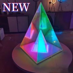 Lampe de Table en forme de Cube magique avec signe de lévitation, veilleuse personnalisée, nouveauté, décoration de bureau 