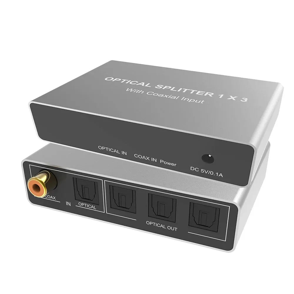 3 Cara SPDIF Toslink Optik Digital 