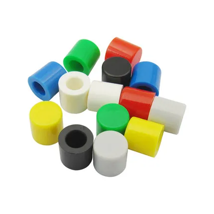 

100Pcs Sample Colorful Switch Caps For 6*6mm Tactile Tack Momentary Switch Red Green Blue Yellow White Black Gray