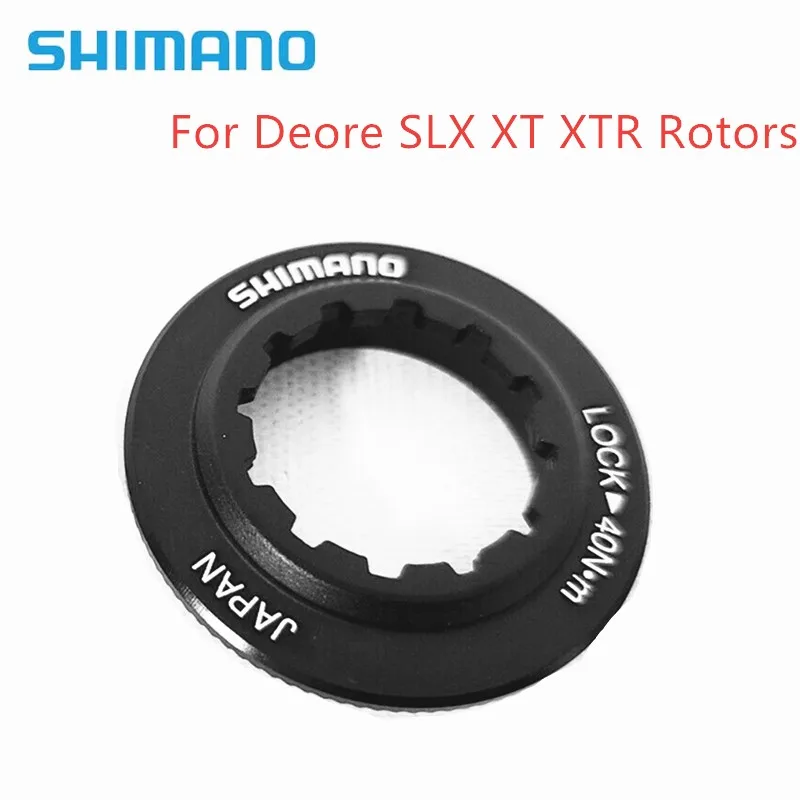 Shimano Center lock Rotor cover Lock Ring Black fit Deore SLX XT XTR Rotors free shipping | Спорт и развлечения