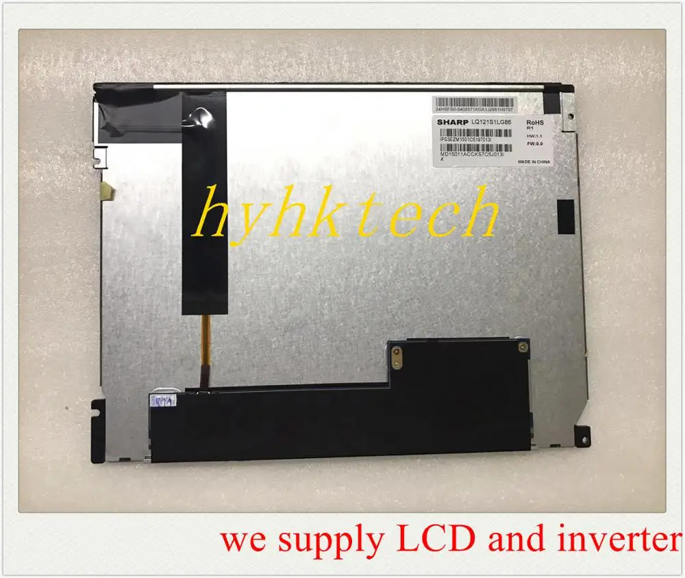 Поставка LQ121S1LG86 12 1 дюймовый ЖК дисплей Новый & A + класс в наличии тестовая