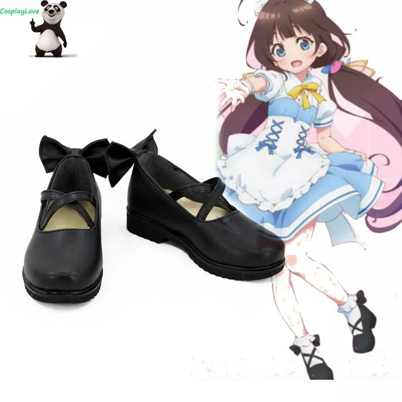 the-ryuo's-work-is-never-done-ryuuou-no-oshigoto-ai-yashajin-maid-black-shoes-cosplay-long-boots-custom-made