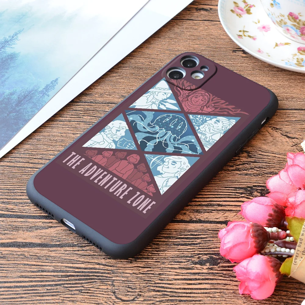 

For iPhone The Adventure Zone Print Soft Matt Apple iPhone Case