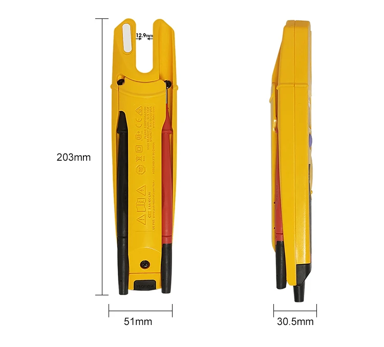 Fluke T5-1000 тестер непрерывности напряжения высокая точность открытый клещи мультиметр портативный