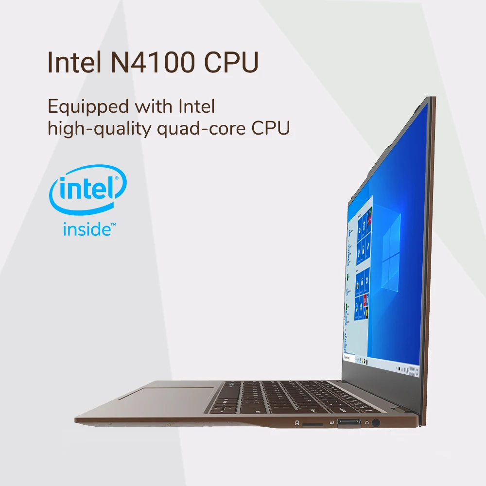 Jumper EZbook X3 Air Intel N4100 Ultra Slim Notebook Quad Core Win 10 Laptop 13.3 Inch 1920*1080 IPS Screen 8GB128GB Computer